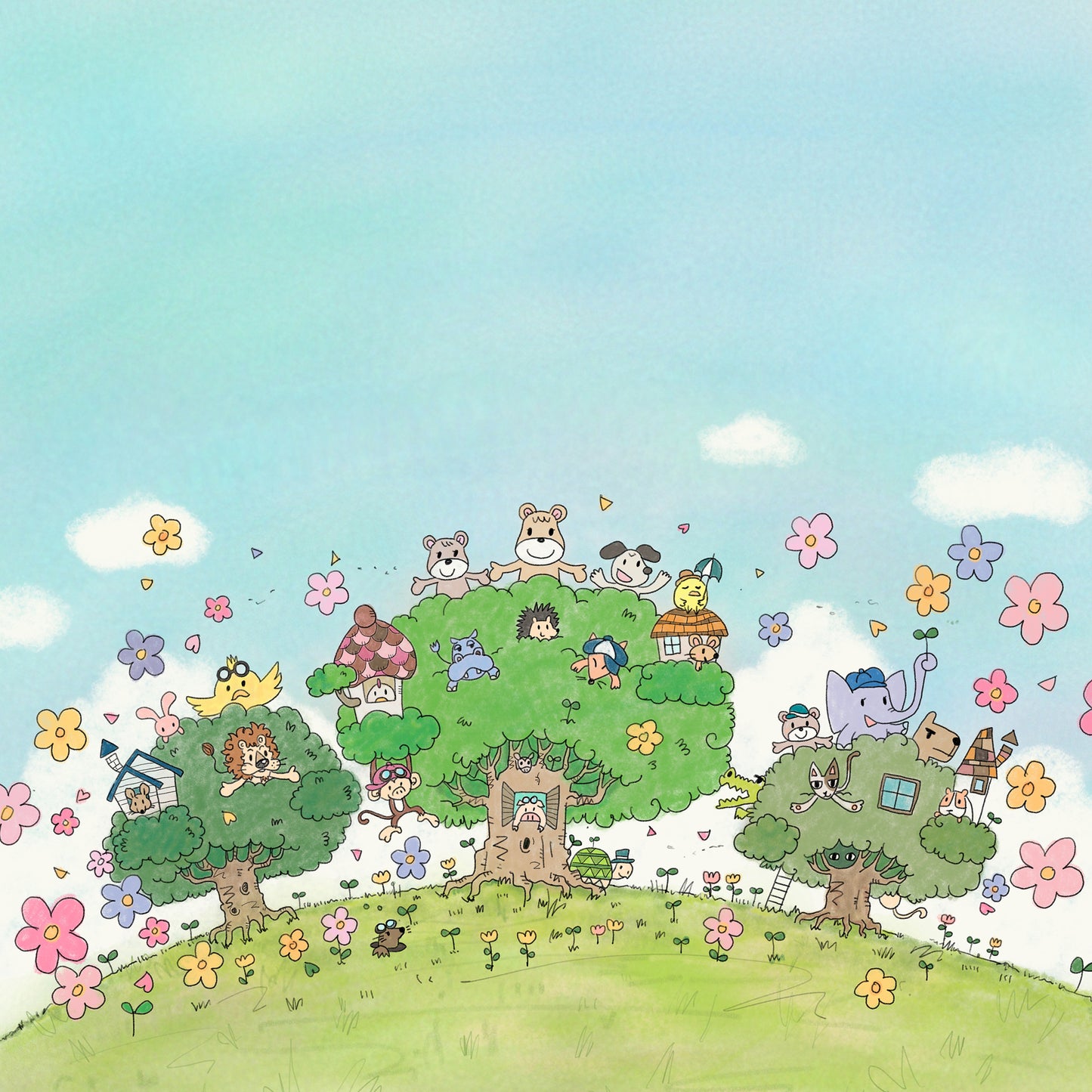 絵本「しあわせの魔法　ハグニケーション」